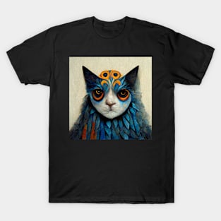 Chieftain Cat Fantasy Creature T-Shirt